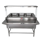 Baño María Sin Gabinete a Gas Natural 3 Enteros INMEZA FACTORY BMS3 GN