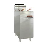 Freidora Turbo de Piso a Gas 25.5 L, 4 Quemadores, 2 Canastillas, Zona Fría Al Fondo Coriat TURBO-25.5-4Q HD