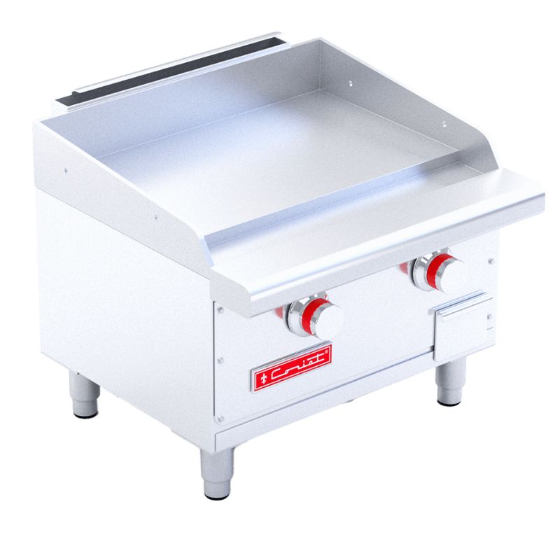 Plancha A Gas 2 Quemadores Tubulares Coriat CH-2 PETIT DE MESA