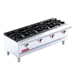 Parrilla a Gas 4 Quemadores Octagonales, 4 Parrillas Superiores Coriat PCH-4 PETIT DE MESA