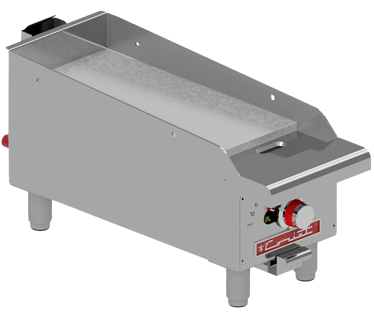 Plancha A Gas 1 Quemador Tipo «U» Coriat CV-1 MASTER DE MESA