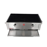 Parrilla a Gas 2 quemadores Frontal INMEZA FACTORY 2QFI