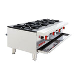 Parrilla a Gas 4 Quemadores Octagonales, 4 Parrillas Superiores Coriat PCH-4 PETIT DE MESA