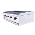 Asador a Gas 4 Quemadores, 4 Parrillas Reversibles Coriat ACV-4 MASTER DE MESA