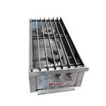 Parrilla a Gas 2 quemadores Lateral INMEZA FACTORY 2QLI