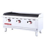 Asador a Gas 3 Quemadores, 3 Parrillas Reversibles Coriat ACH-3 PETIT DE MESA