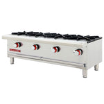 Parrilla a Gas 4 Quemadores Octagonales, 4 Parrillas Superiores Coriat PCH-4 PETIT DE MESA