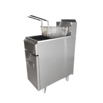 ASBER AEF-50-S Freidor a gas recuperacion rapida / zona fria