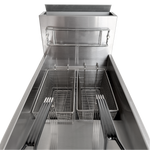 ASBER AEF-50-S Freidor a gas recuperacion rapida / zona fria