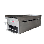 Asador Radiante a Gas Natural 1 Quemador Lateral INMEZA FACTORY ASLRI GN