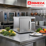 Abatidor Temperatura 3 Guías Refrigeración 15 kg/ciclo Congelación 6 Kg/ciclo Asber BBC-03