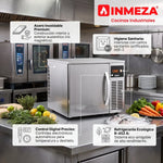 Abatidor Temperatura 3 Guías Refrigeración 15 kg/ciclo Congelación 6 Kg/ciclo Asber BBC-03