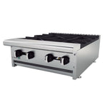 ASBER AEHP-4-24 Parrillas a Gas de 4 Fuegos Abiertos Acero Inoxidable Envio por Cobrar Parrillas ASBER