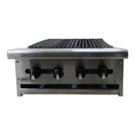 ASBER AERB-24 Asador Radiante de 24" Acero Inoxidable Envio por Cobrar Asadores ASBER