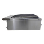 ASBER AERB-24 Asador Radiante de 24" Acero Inoxidable Envio por Cobrar Asadores ASBER