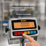 Báscula de Plataforma a Prueba de Agua 200 Kg con Indicador Rhino BAPAG-200-IND
