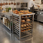 Base con Rack para Charolas 46x33cm INMEZA FACTORY BR-4633