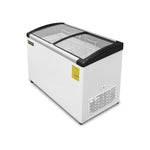 Congelador Horizontal Tapa de Cristal Curvo 10 Pies Rhino CONGECRI-10C