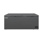 Congelador y Refrigerador Gris 24 Pies Icehaus CTC-24 G