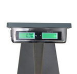 Báscula de Recibo, con Plato Anti-derrapante, Doble Pantalla, Batería Recargable 500 kg Torrey DFABRPP5005