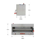 CORIAT SC-31.5-G MASTER Salamandra a Gas 2 Quemadores Infrarrojos Gatillo 5 Posiciones Envio por Cobrar Salamandras Coriat