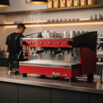 Cafetera Semiautomatica De Erogacion Continua 2 Grupos 2,400W 110V Magister STILO MS100