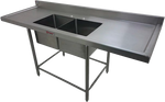 Fregadero Doble Tarja Acero Inoxidable INMEZA FACTORY F2CI