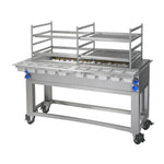 Parrilla Abierta Acero Inoxidable 170Cm San-Son ROBATA