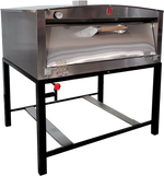 Horno Pizza a Gas Inoxidable 2 Charolas INMEZA FACTORY HPE2