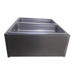 INMEZA Mf2/1-2 Mesa fria (Hielo) Inoxidable 2 enteros 10 cm (incluidos) Envio Gratis Mesa Fría INMEZA