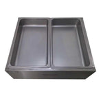 INMEZA Mf2/1-2 Mesa fria (Hielo) Inoxidable 2 enteros 10 cm (incluidos) Envio Gratis Mesa Fría INMEZA