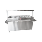 Mesa Fría Con Gabinete 4 Enteros INMEZA FACTORY MFG4