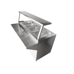 Mesa Fría Con Gabinete 4 Enteros INMEZA FACTORY MFG4