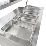 Mesa Fría Con Gabinete 4 Enteros INMEZA FACTORY MFG4