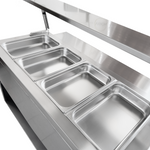 Mesa Fría Con Gabinete 4 Enteros INMEZA FACTORY MFG4