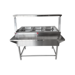 Mesa Fría Sin Gabinete 3 Enteros INMEZA FACTORY MFS3