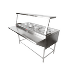 Mesa Fría Sin Gabinete 4 Enteros INMEZA FACTORY MFS4