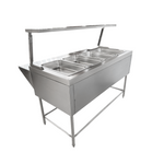 Mesa Fría Sin Gabinete 4 Enteros INMEZA FACTORY MFS4