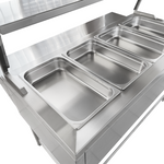 Mesa Fría Sin Gabinete 4 Enteros INMEZA FACTORY MFS4