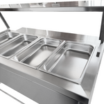 Mesa Fría Sin Gabinete 4 Enteros INMEZA FACTORY MFS4