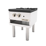 DRAGO GNFO-01-SH Estufon a Gas Natural de 1 sección Altura Estandar