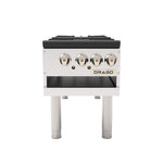 DRAGO GNFO-02-VSH Estufon a Gas Natural de 2 secciones Vertical Altura Estándar