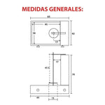 INMEZA EEDON1 Asador Ligero Doneraki Línea Económica Inoxidable Asadores INMEZA