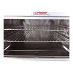 Horno Mayor Usos Generales Inox Con Ventana Y Luz Interior Inmeza HUGGIVL