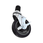 ISBW PLCB5140B LLANTAS RODAJES CON PIBOTE Y FRENO 5" (12.7 CM) DE DIAMETRO