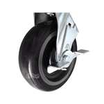 ISBW PLCB5140B LLANTAS RODAJES CON PIBOTE Y FRENO 5" (12.7 CM) DE DIAMETRO