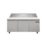 Mesa Para Ensaladas 3 Puertas 19 Pies Icehaus ME-3P-SS-01