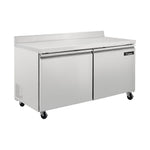 Mesa De Trabajo Congelador 2 Puertas 15 Pies Icehaus MTC-2P-SS-02