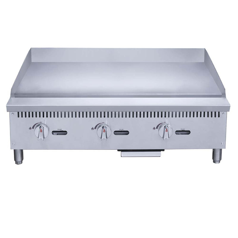 Plancha Comercial A Gas LP 3 Quemadores Migsa MGRG-36-MG-LP