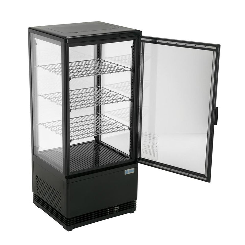 MIGSA RT-78L Refrigerador de Exhibición Panoramico con Puerta Recta Envio por Cobrar Refrigeracion MIGSA